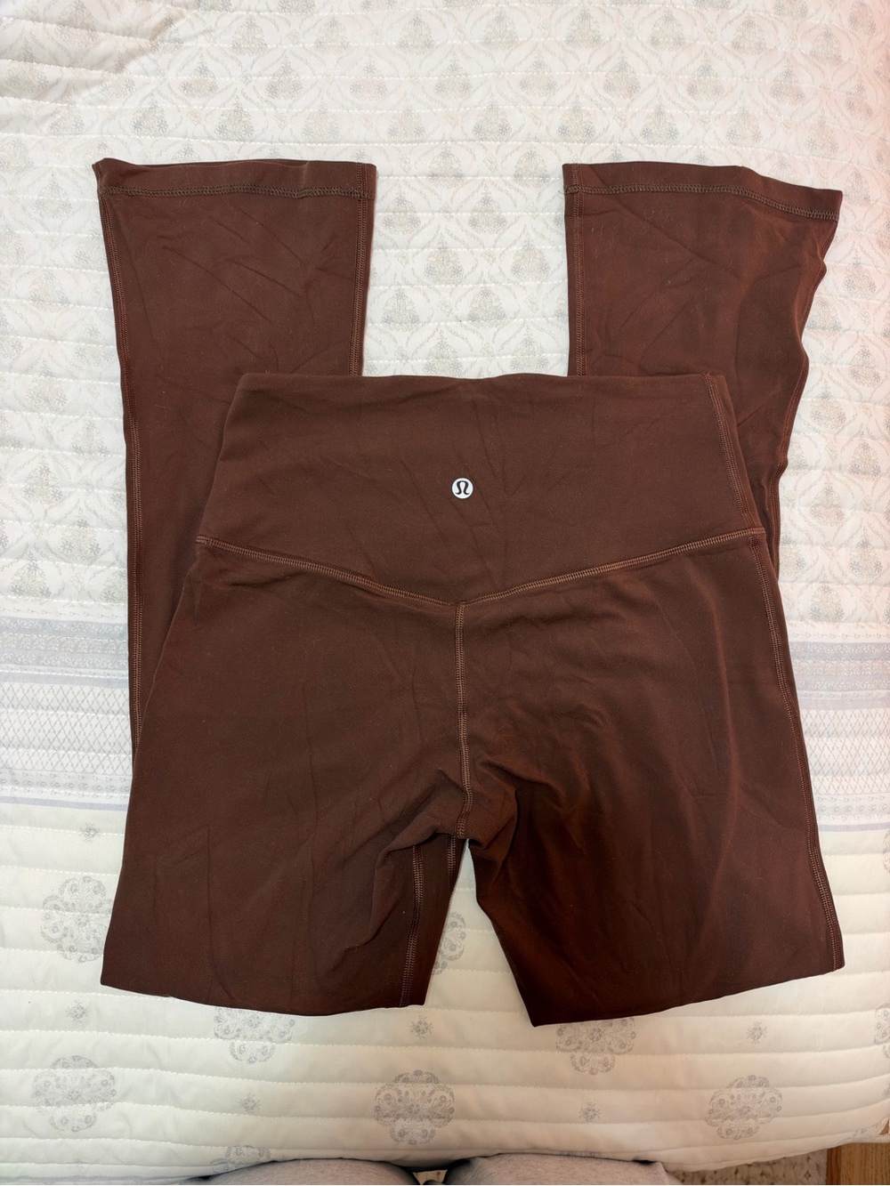 Lululemon Align High Rise Mini Flare Pant Brown - Size 6 - Picture 2 of 5